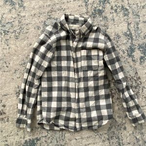 ZARA Grey Checkered button down
